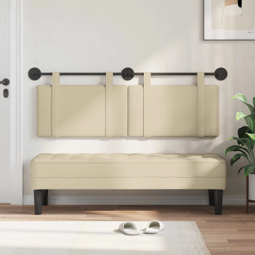 Testiera sospesa Crema Tessuto 42031443