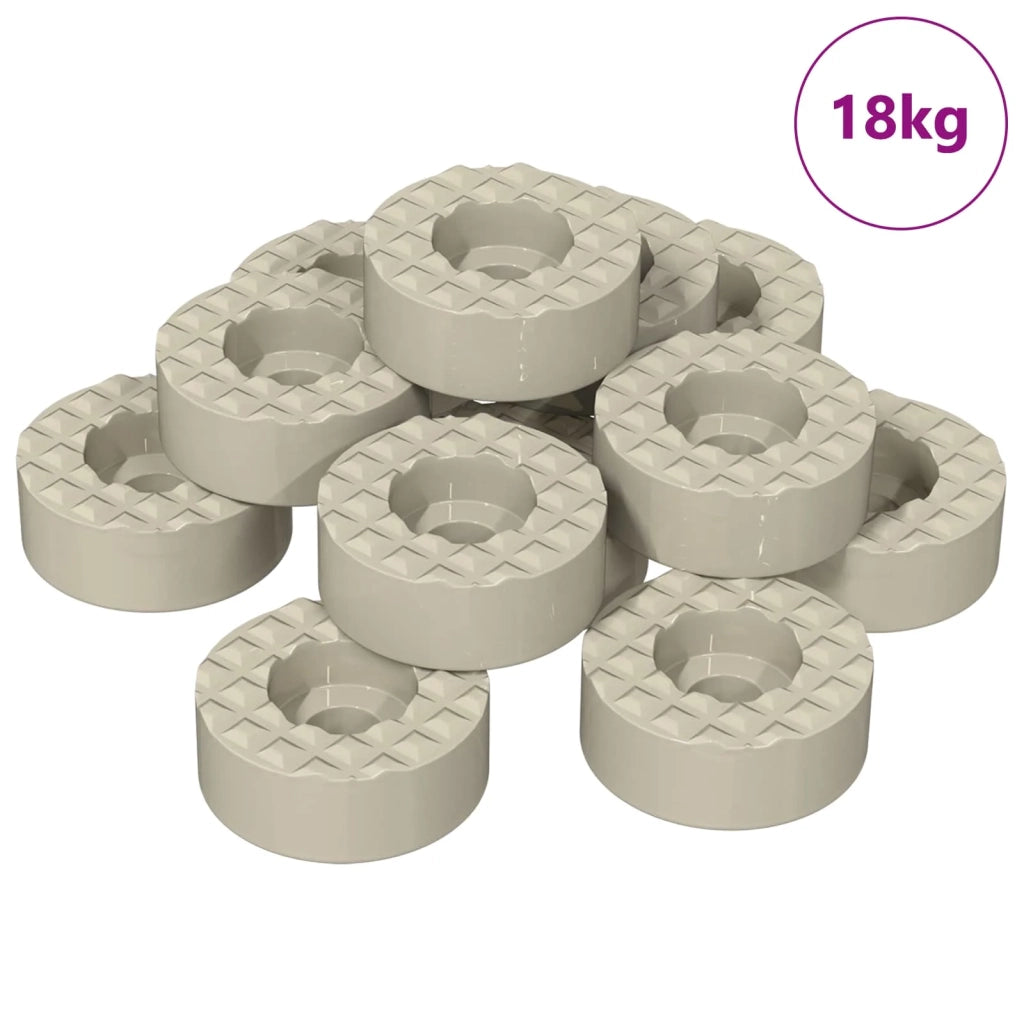 Protectori per Gambe di Sedia 18000 pz Trasparente PVC CFW3321890