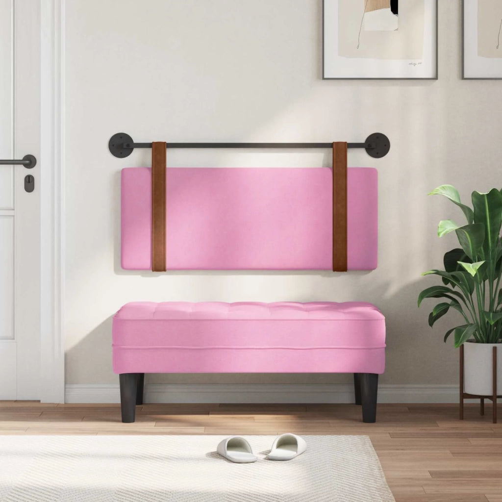 Testiera | Testata sospesa Rosa PU Antico