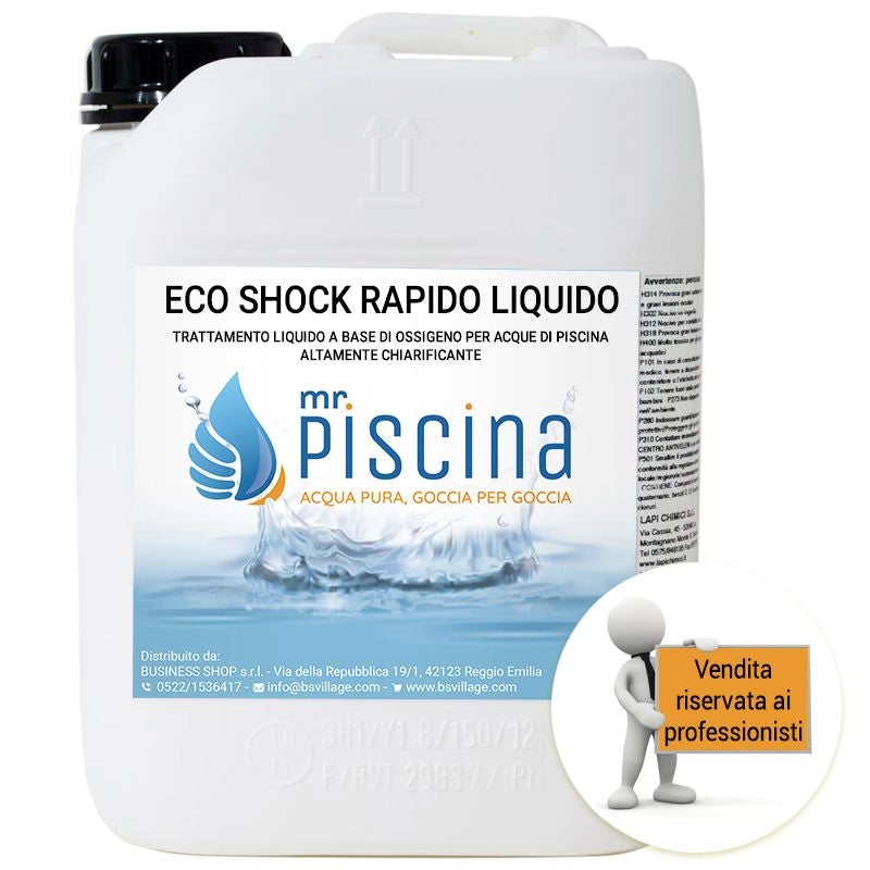 Eco Shock Rapido Liquido Confezione Da 5 Kg