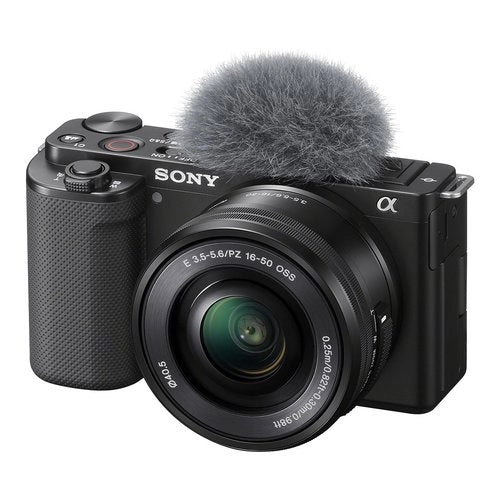 Fotocamera mirrorless sony zve10kb cec zv e10k kit 16 50 mm f3.5 5.6 o