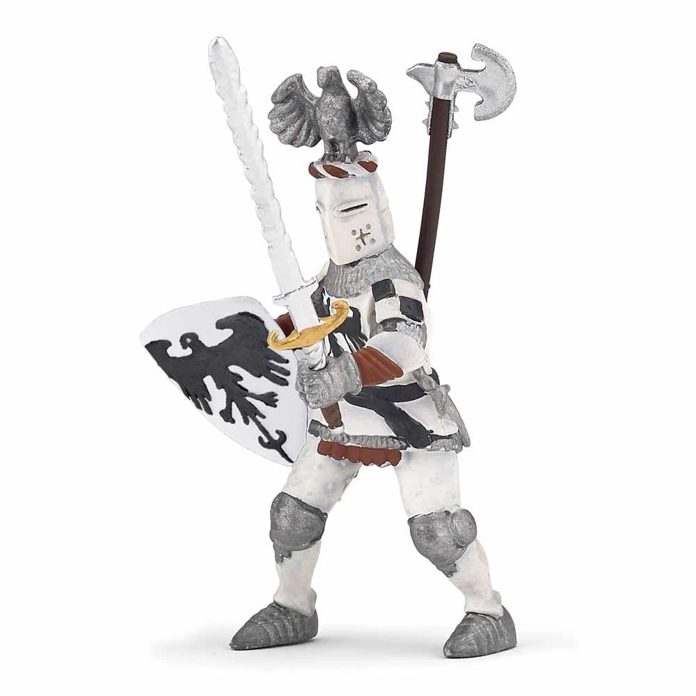 Papo - White crested knight