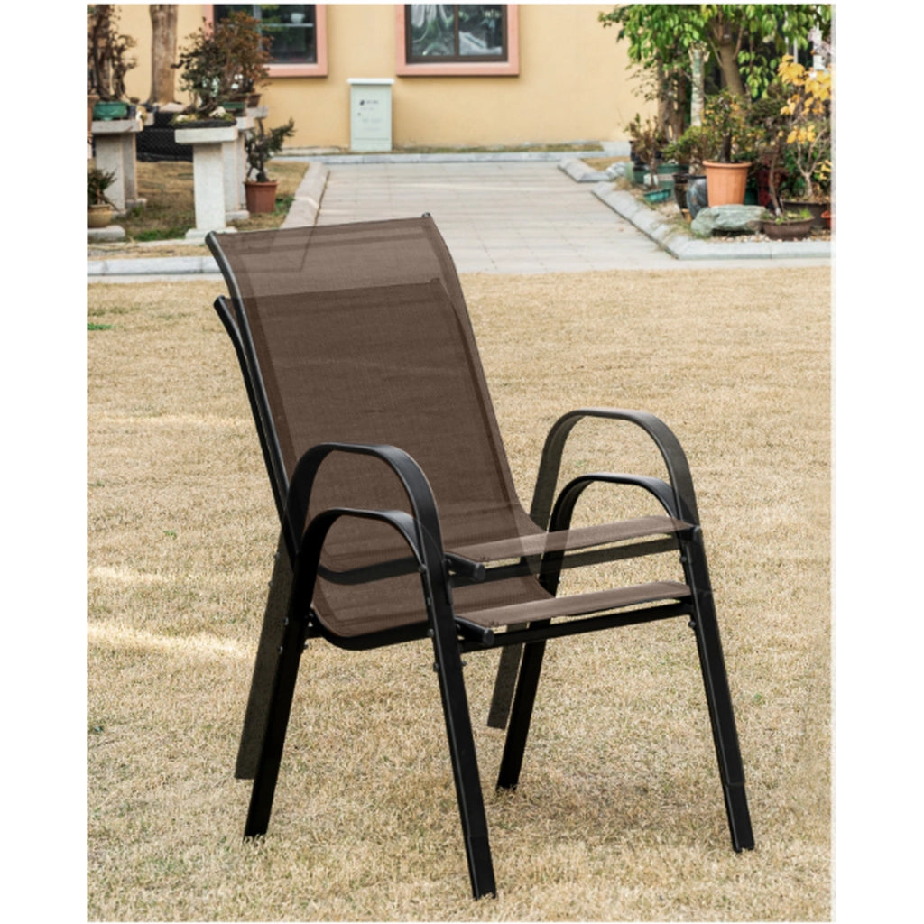 Set da Giardino Island con Tavolo Quadrato e 4 Sedie Sofia