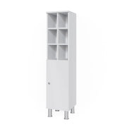 Mobiletto bagno Fynn Bianco 30 x 130.6 cm porta grande Vicco