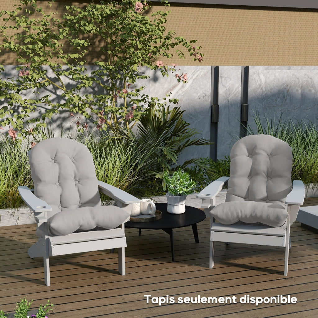 Cuscini per Sedie ¨C Minimal ¨C Grigio Chiaro