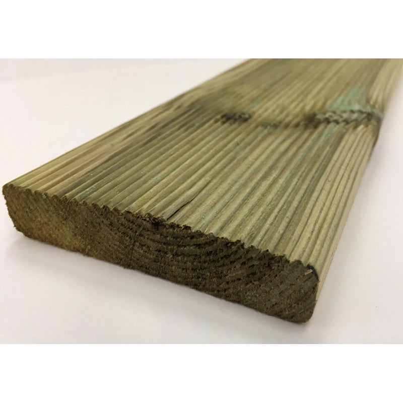 Tavole in legno impregnato zigrinate 40 pezzi sezione 1,9x9 cm lunghezza 240 cm per recinzioni e rivestimenti - Esterni da Vivere