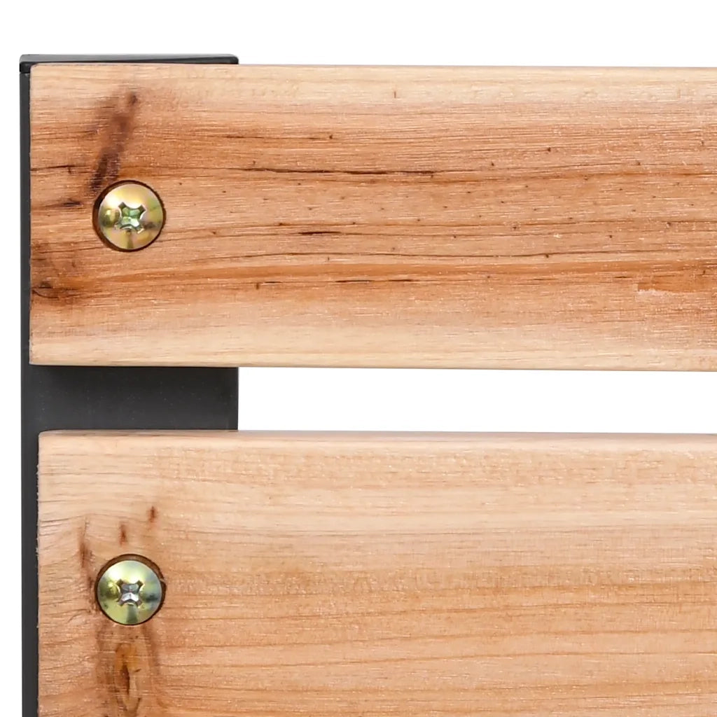Sedie da Giardino 2 pz in Legno