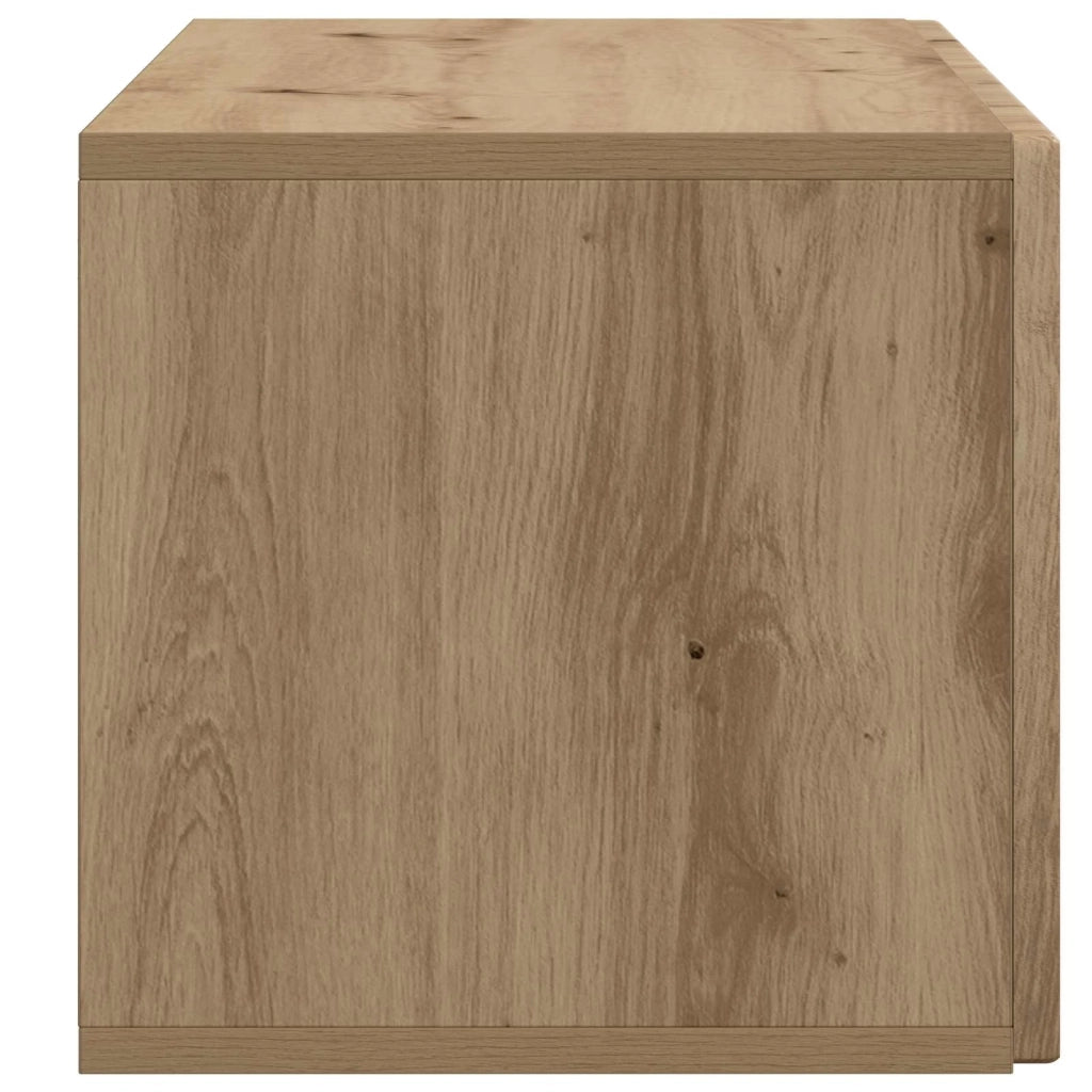 Mobile TV da Muro | Armadietto TV | Mobile Porta TV Rovere Artigianale 78,5 x 31 x 30 cm