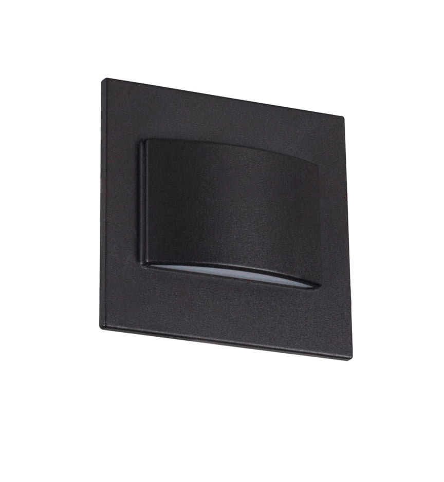Lampada segnapasso Kanlux ERINUS LED 1,5W 4000K nera