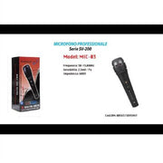 Trade Shop - Microfono Professionale Unidirezionale Dinamico Karaoke Sv-200 Maxtech Mic-03 -