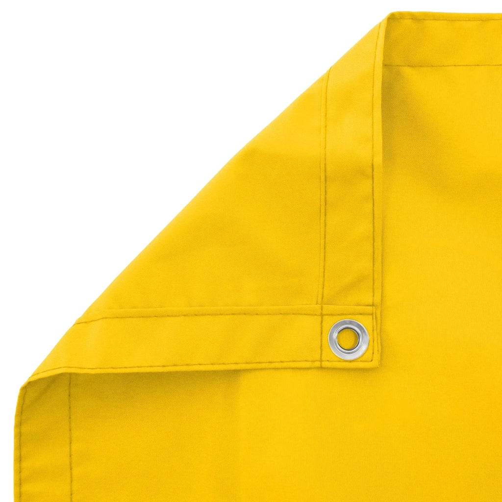 Schermo da balcone-Pannello per balcone Giallo 100 x 700 cm Tessuto Oxford