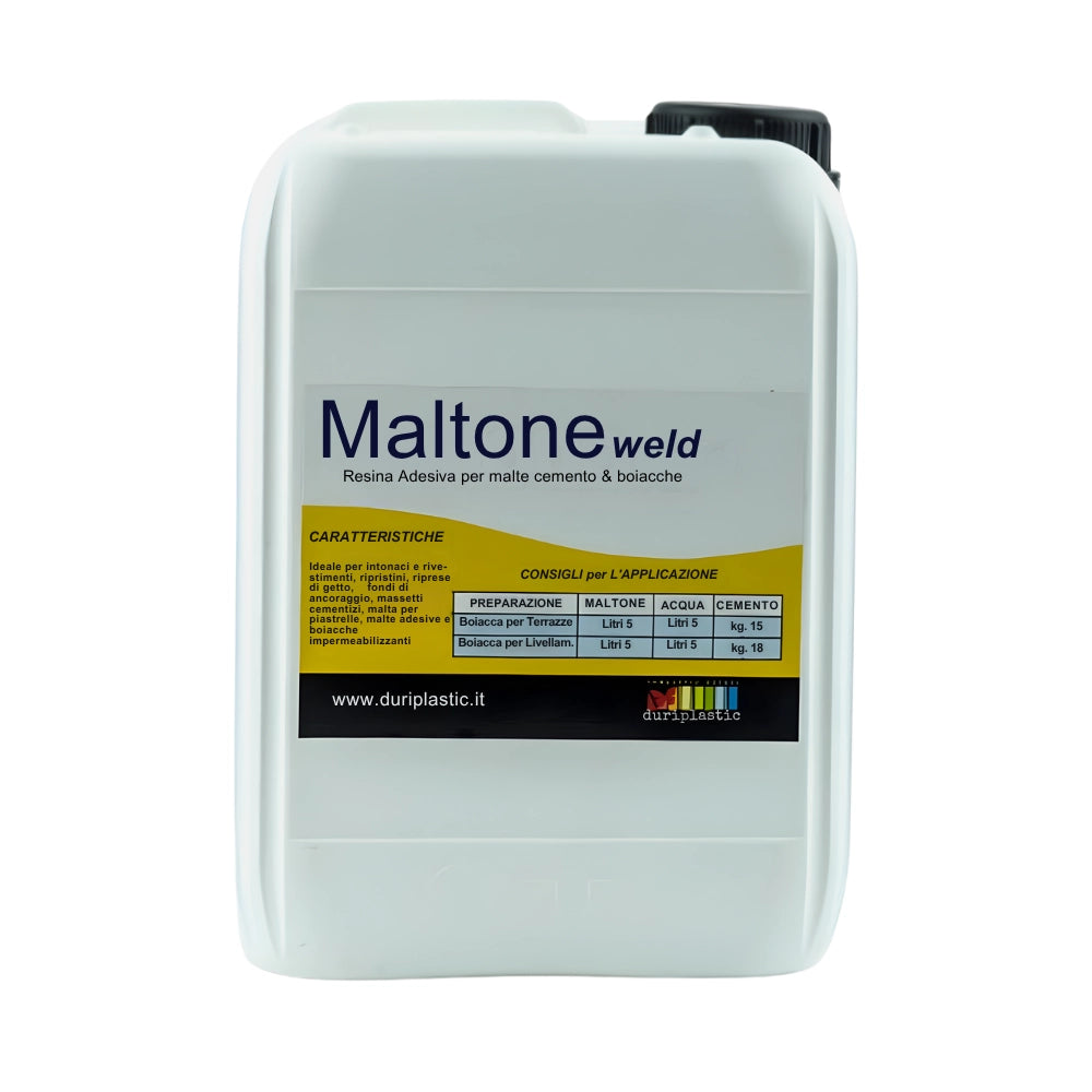 Maltone weld resina adesiva per malte e cemento *** formato 1 lt, confezione 1
