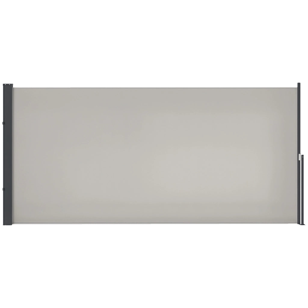 Tenda da sole laterale estraibile ¨C Minimal ¨C Grigio chiaro 300x140 cm