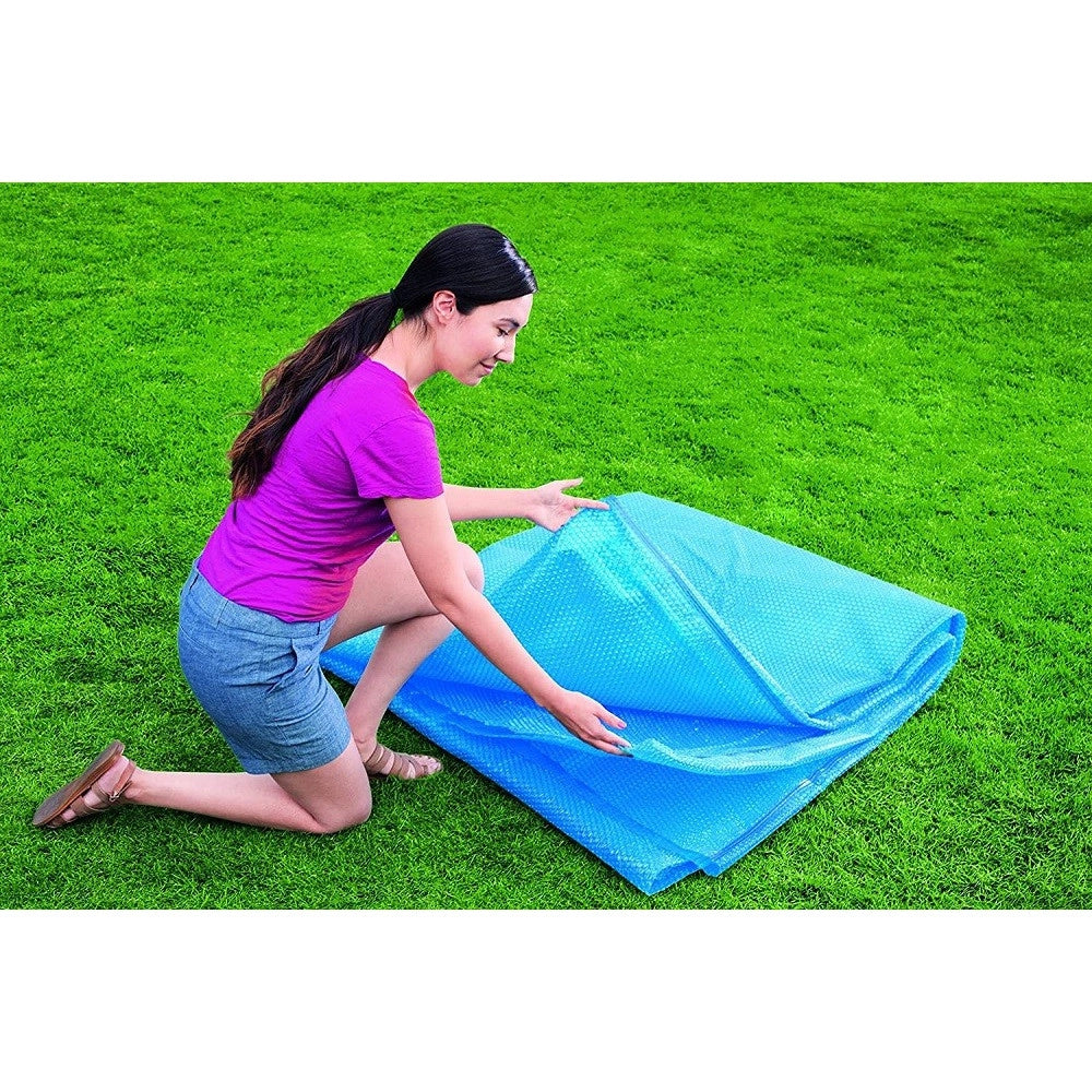 Telo Termico Copertura Per Piscina Fuori Terra Rotonda Da 366 Cm / 396 Cm 58242         