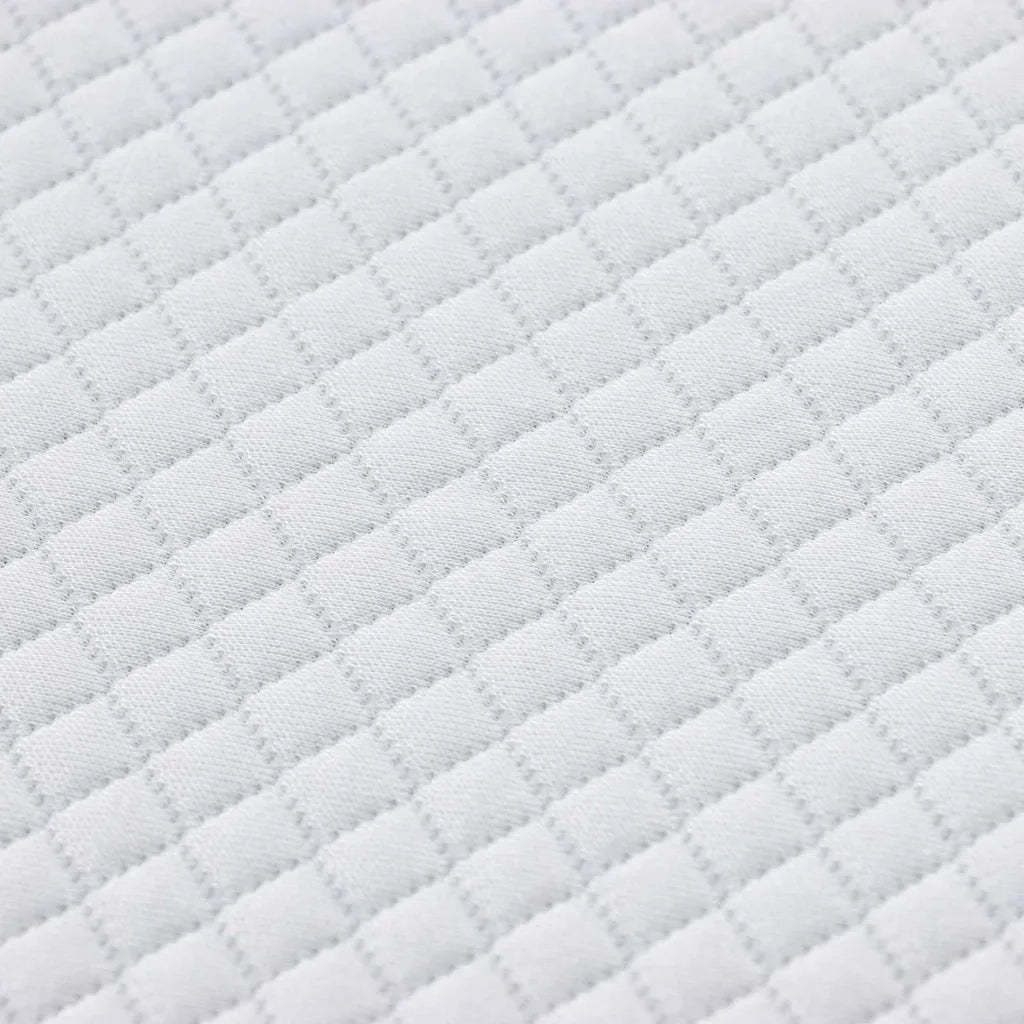 Topper per materasso Bianco 180 x 200 cm Tessuto Jacquard 4106229