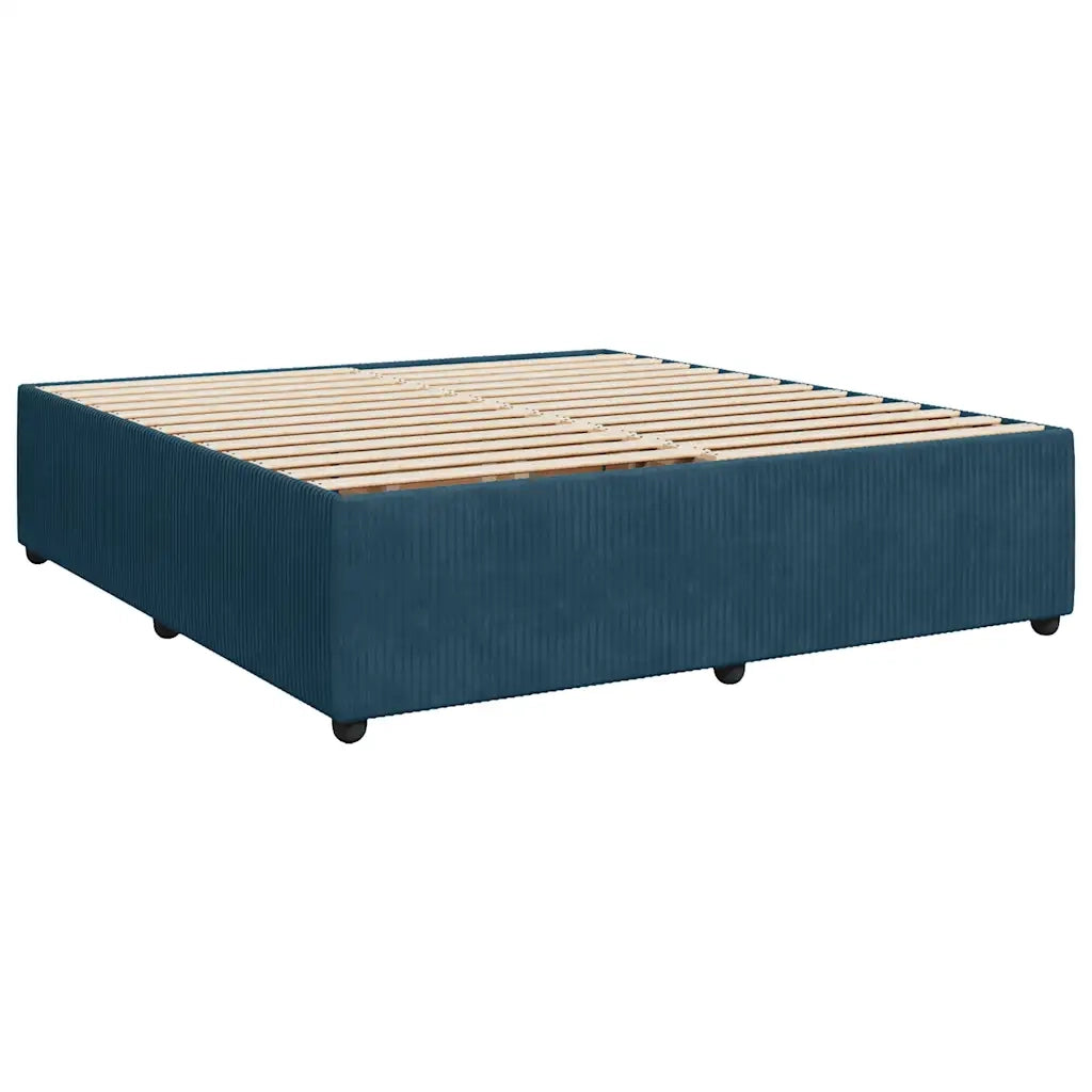 Giroletto Blu 200x200 cm in Velluto 3285034