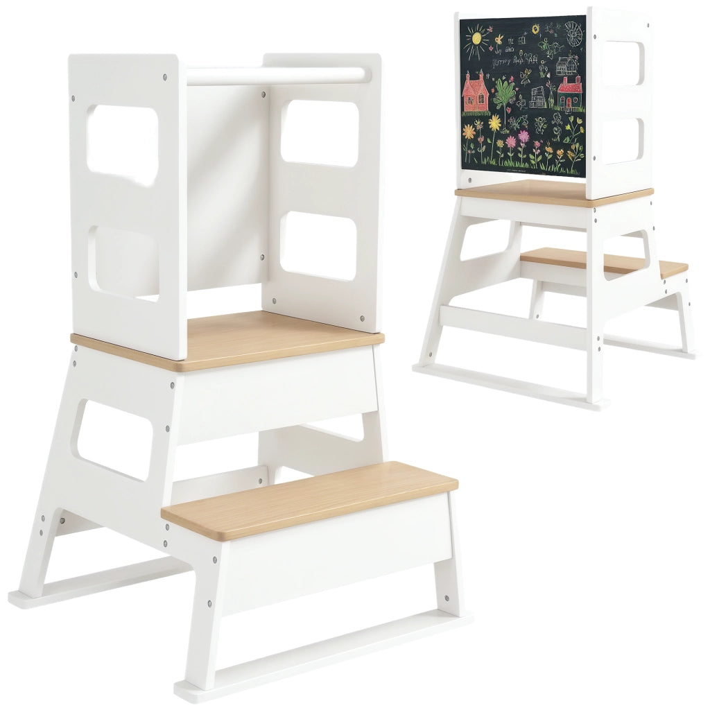 Scala di apprendimento per bambini ¨C Minimal ¨C 55x52,5x87,5 cm bianco
