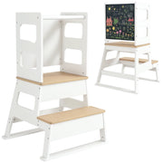 Scala di apprendimento per bambini ¨C Minimal ¨C 55x52,5x87,5 cm bianco