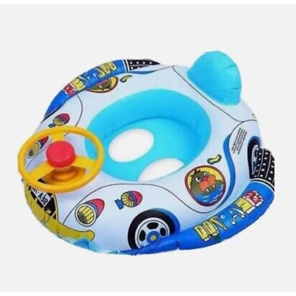 Trade Shop - Salvagente Mutandina Per Bambini Piscina A Forma Di Automobile Bus 75 Cm 15580 -