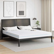 Materasso Bianco 180 x 200 cm Tessuto Jacquard 4106296