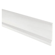 BATTISCOPA RESINA ESPANSA 65 x 9 mm - noce scuro- 10 pezzi  - COLOREA