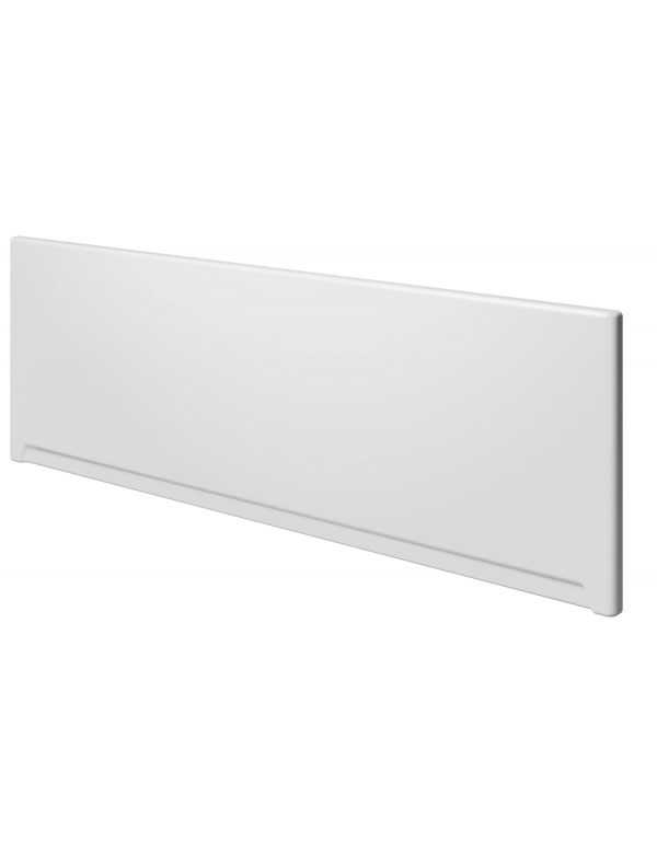 Grembiule vasca frontale universale 140x57 cm in acrilico bianco