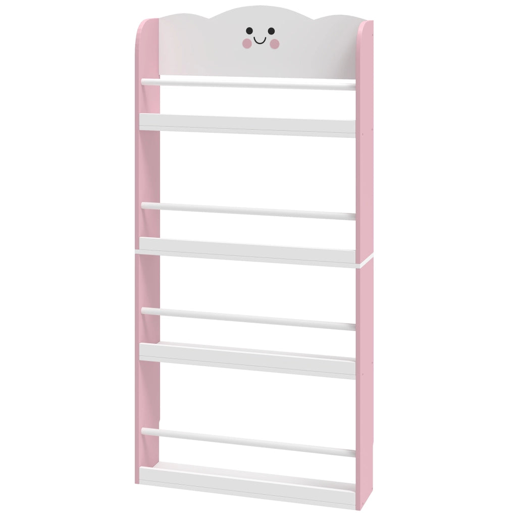 Libreria per Bambini a 4 Ripiani ¨C Minimal ¨C Rosa