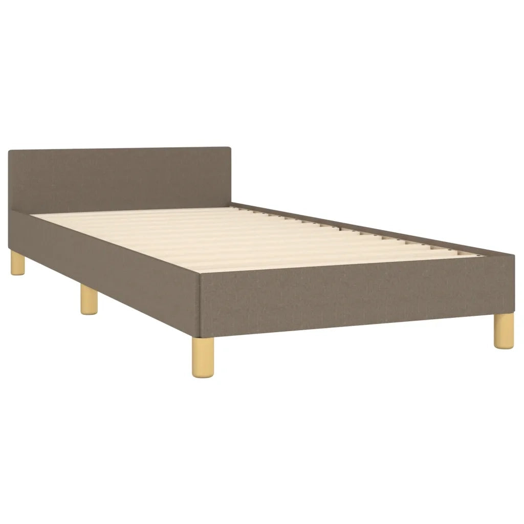 Giroletto senza Materasso Tortora 90x200 cm Tessuto
