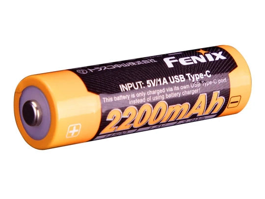 BATTERIA ricaricabile Li-ion FENIX 14500 1,5V 2200 mAh