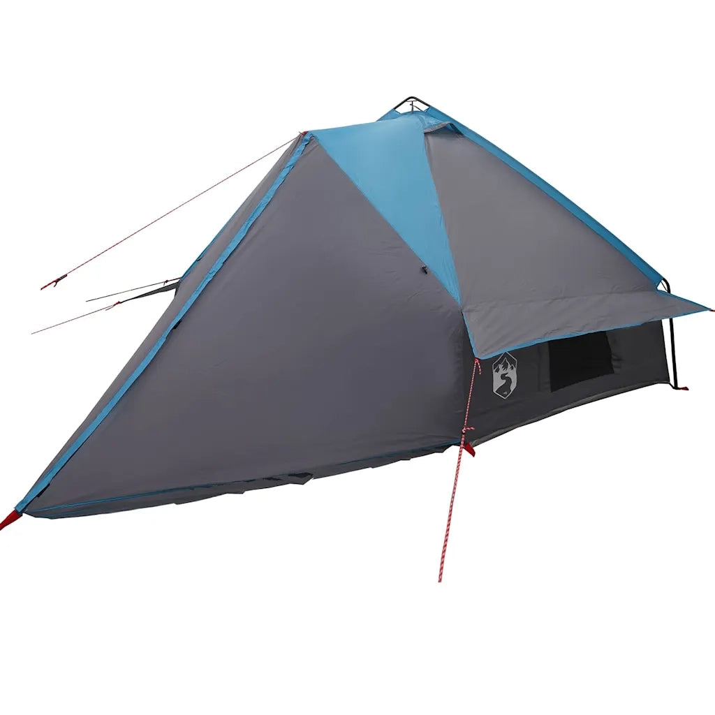 Tenda Teepee per 8 Persone Blu e Grigio 490 x 410 x 210 cm