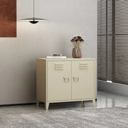 MOBILE 2 ANTE 80X40XH73CM AVANA IN METALLO.