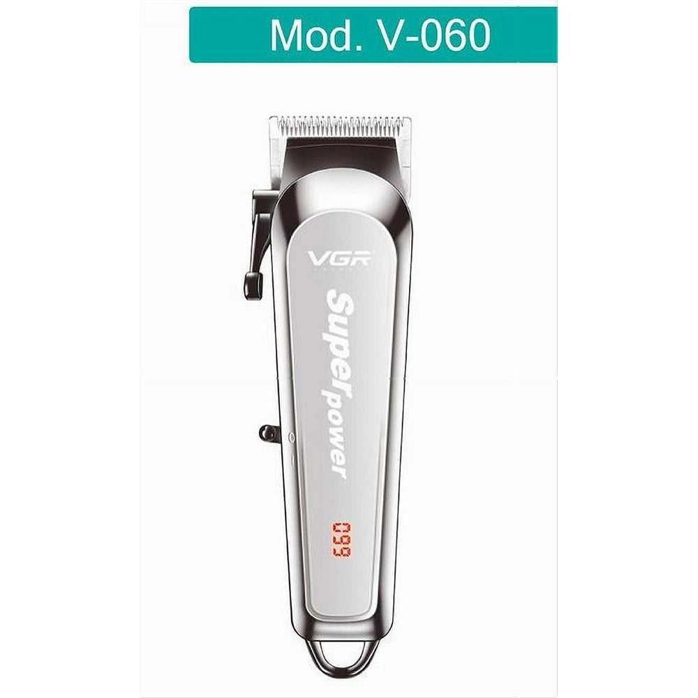 Tagliacapelli Senza Fili Regolabarba Uomo Batteria Ricaricabile Rasoio Vgr V-060