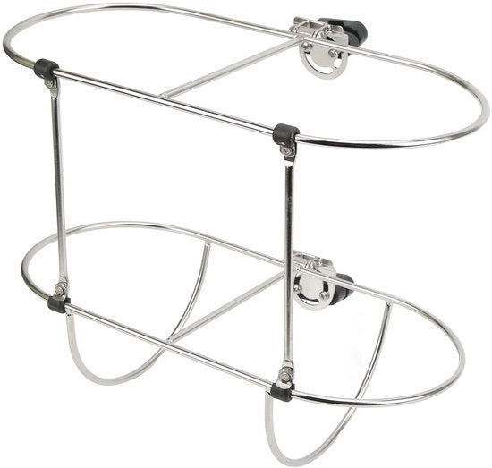 Supporto per Spatola in Acciaio Inossidabile 304 - Supporto Opportuno - Doppio Supporto - Adatto per Spatole da 7 pollici - Impermeabile - Sicuro e Spazievendente - Supporto per Spatole