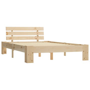 Giroletto senza Materasso-Struttura Letto 140x200 cm in Legno Massello di Pino 374163