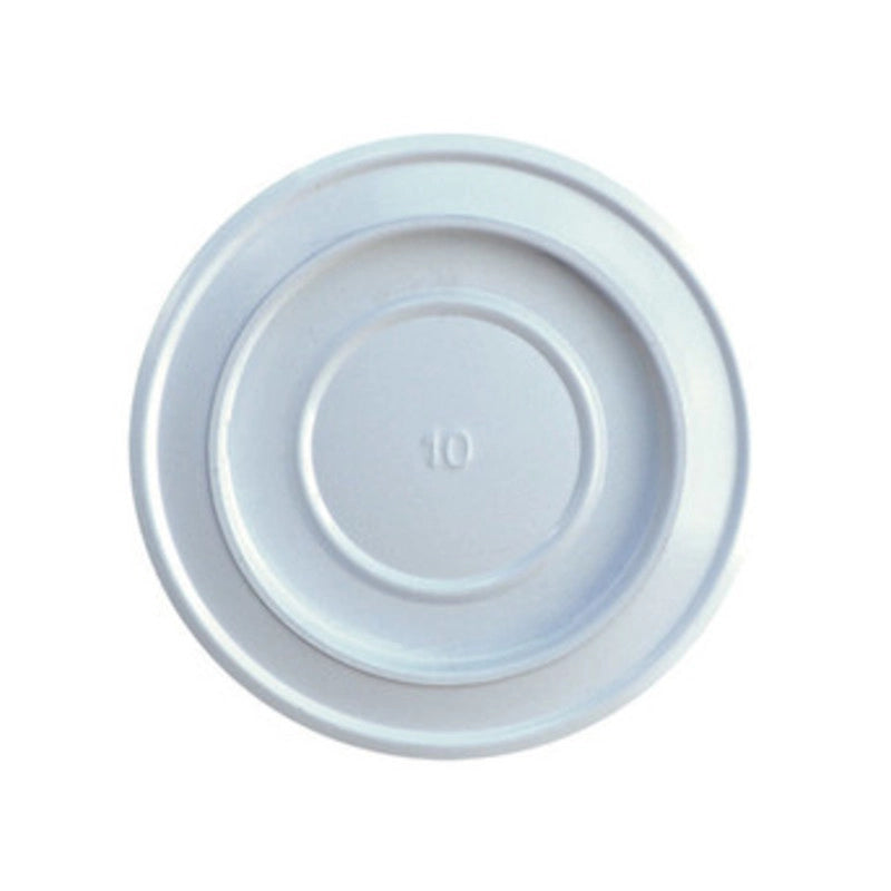 ROSONE P/TUBO DI STUFA D 10 CM BIANCO