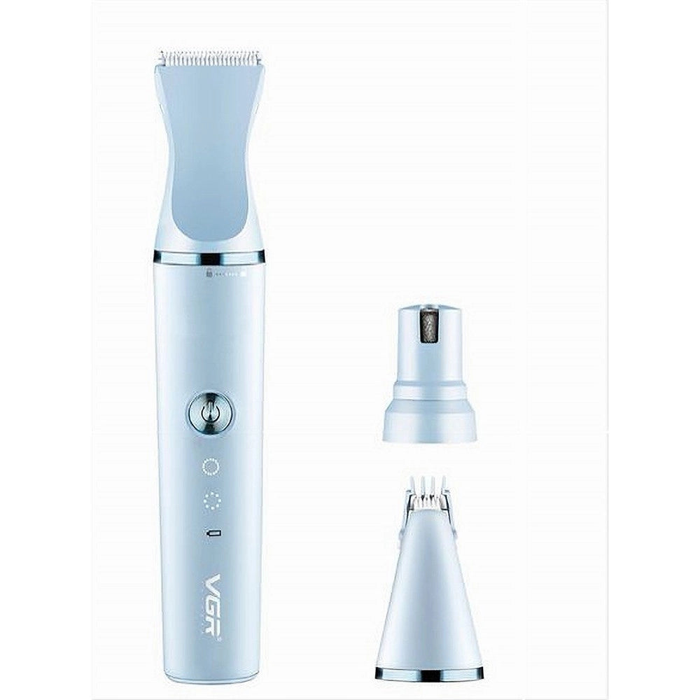 Tosatrice Cani Di Piccola Taglia Con 3 Teste Kit Toelettatura Basso Rumore V-205