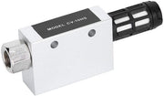Elettroaspiratore a Pneumatico con Fusto in Alluminio - Valvola di Scarico Pneumatica - Diametro Bocchetta 1mm - Pressione di Lavoro 1~6BAR - Flusso di Aspirazione 27L/min - Peso 79g - Generatore di Vuoto