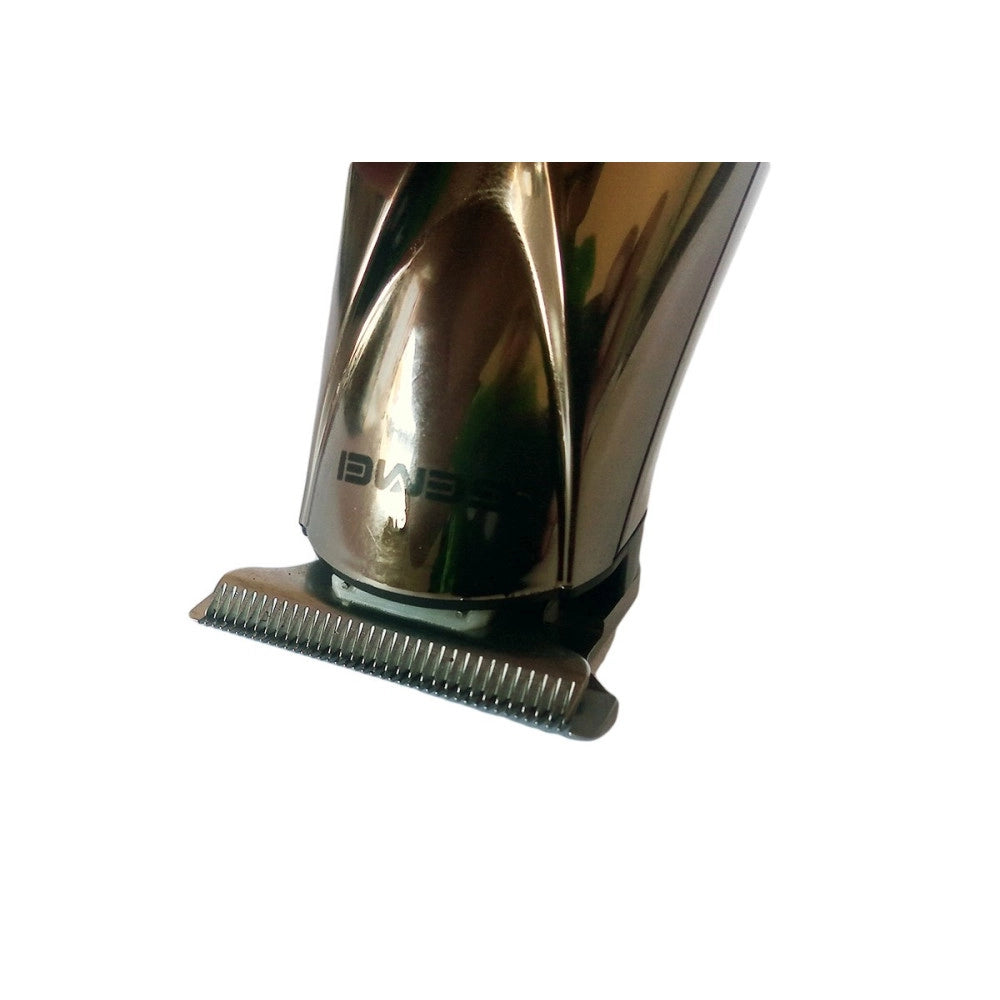 Trade Shop - Mini Taglia Capelli Rasoio Regola Barba Tascabile 3 Pettini Ricaricabile Gm-839 -