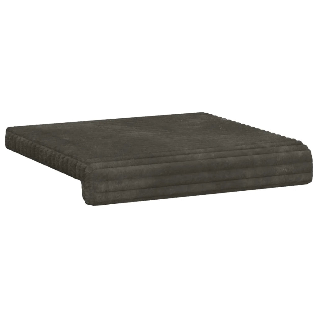 Cuscino per panchina 2 pcs Corduroy Morbido Antracite 42043068