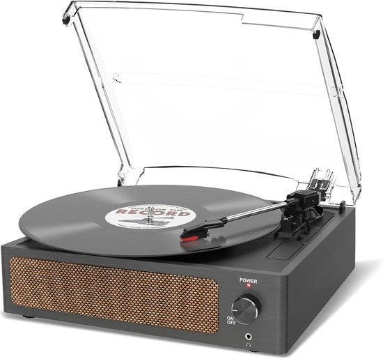 Lettoro CD Bluetooth con Altoparlanti - Vintage - Houtskool