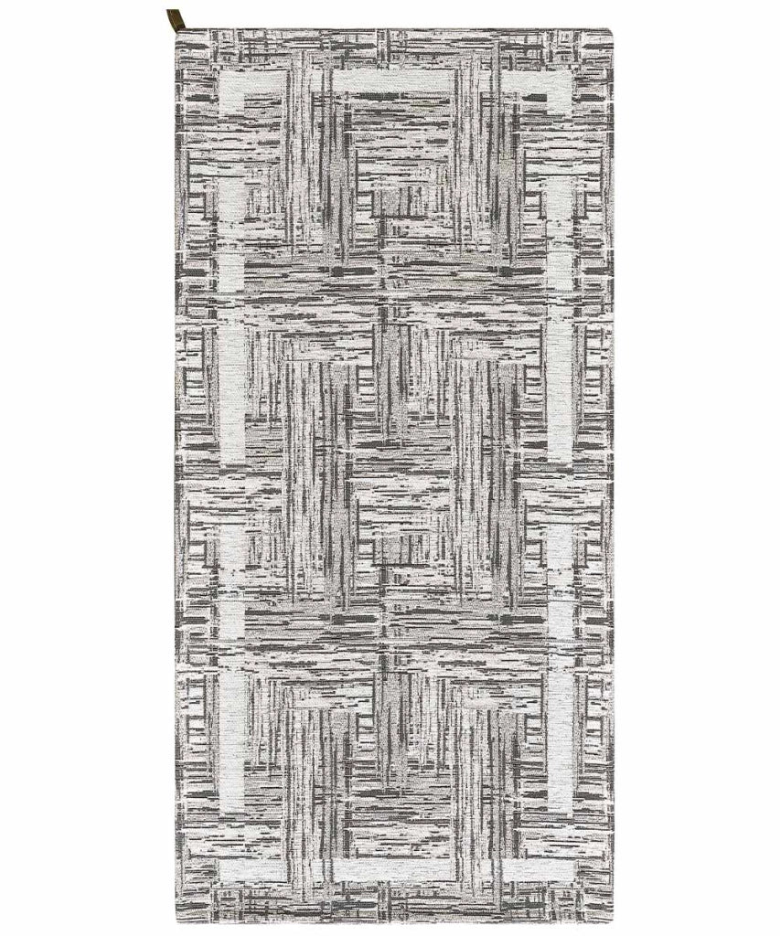 Tappeto moderno BANGKOK GRIGIO geometrico astratto, Tappeto arredo soggiorno salotto camera lavabile antiscivolo cm.175x240