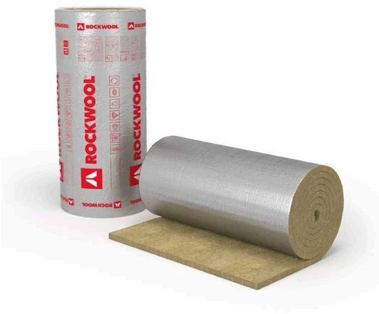 Mat di climatizzazione 50 mm - Mattonella di vetro - Assorbente di rumore - Isolamento termico - Condenswering - Foglio di alluminio rinforzato - Materiale di isolamento