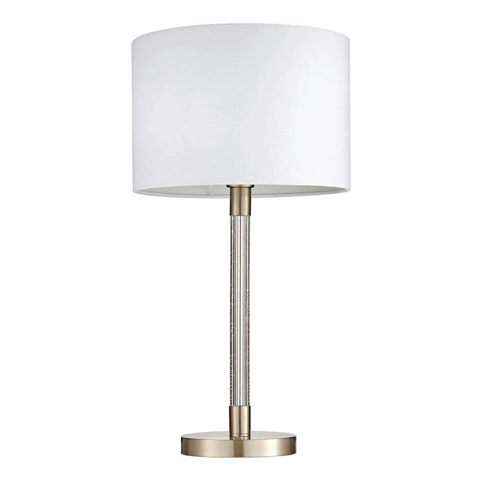 Lampada da tavolo Andromeda Endon cromo satinato LED