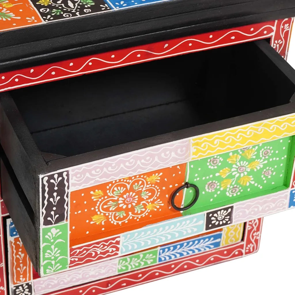 Armadio da Notte con cassetto Multicolore 40 x 30 x 40 cm 4017588