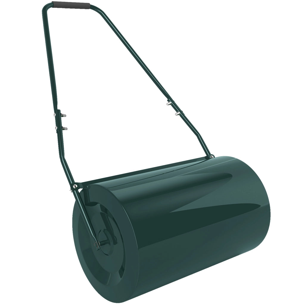 Rullo per Prato 63L con Lama Raschiante ¨C Minimal ¨C Verde Scuro 123x58x40 cm