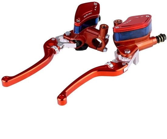 Pompa idraulica CNC 22mm - Regolabile - Realizzata in alluminio di alta qualità - Progettata per una illuminazione ottimale - Compagna di sicurezza - Pompa di freno con cilindro di arresto
