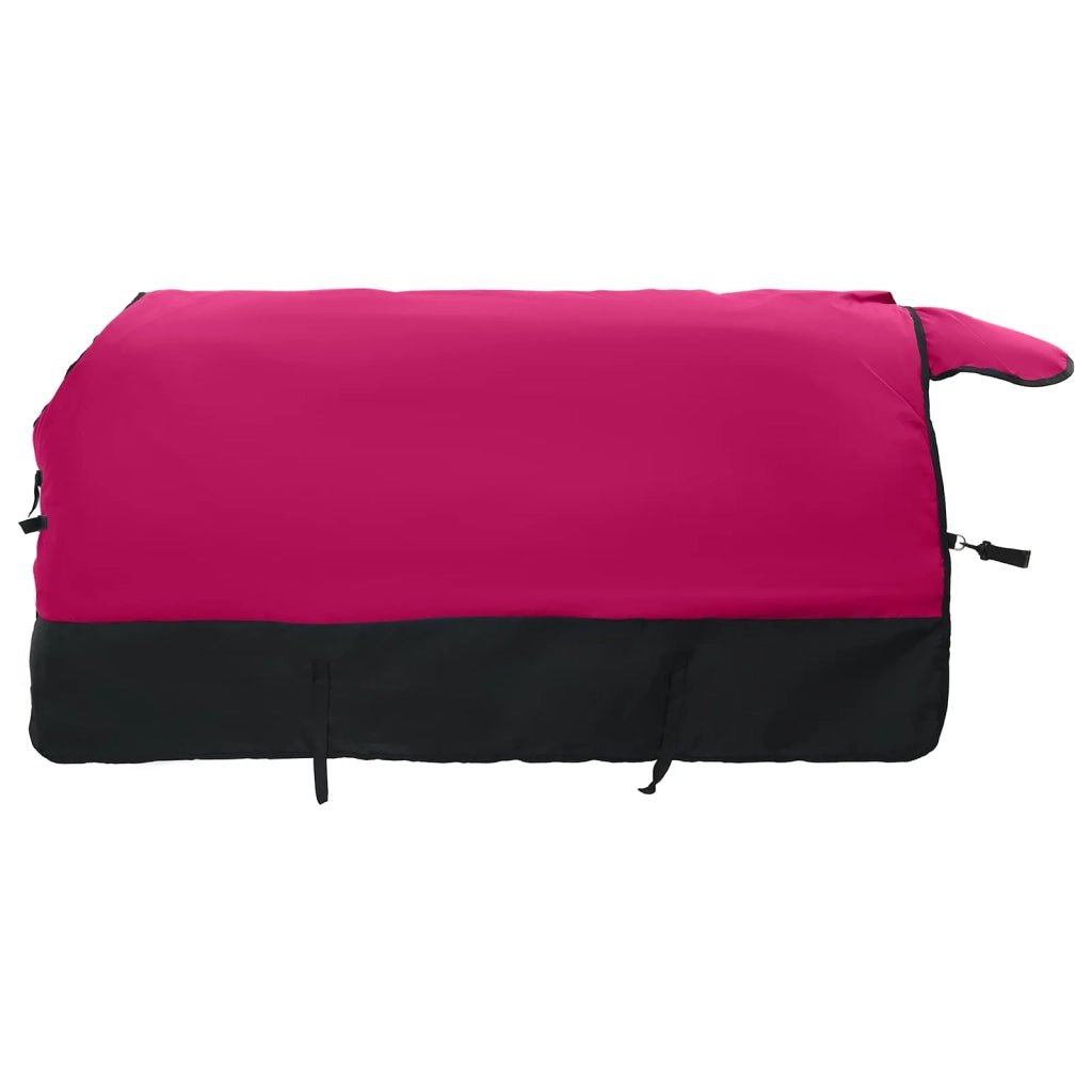 Coperta per Cavalli Rosa e Nero 145 cm Poliestere 42013084