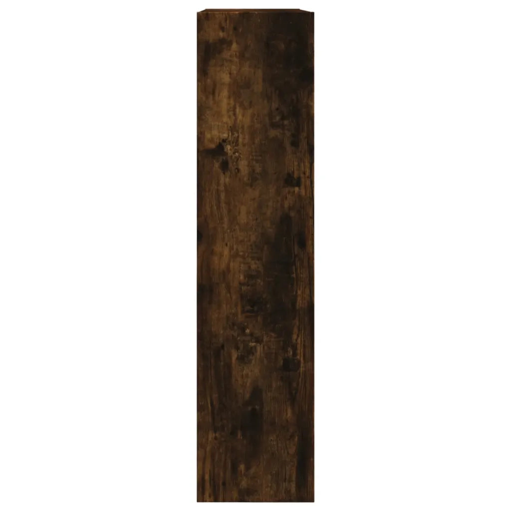 Scarpiera | Mobile per scarpe Rovere Fumo 80x21x87,5 cm in Legno Multistrato