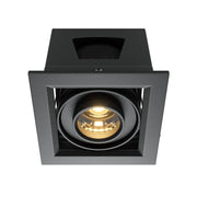 Maytoni Faretto moderno Metal Modern 1 luce LED integrato nero alluminio