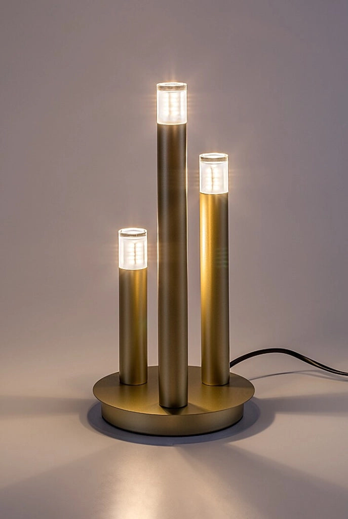 Lampada da tavolo moderna oro Ramira Rabalux 3xG9 IP20